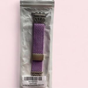 Purple Woven Replacement Watch Band